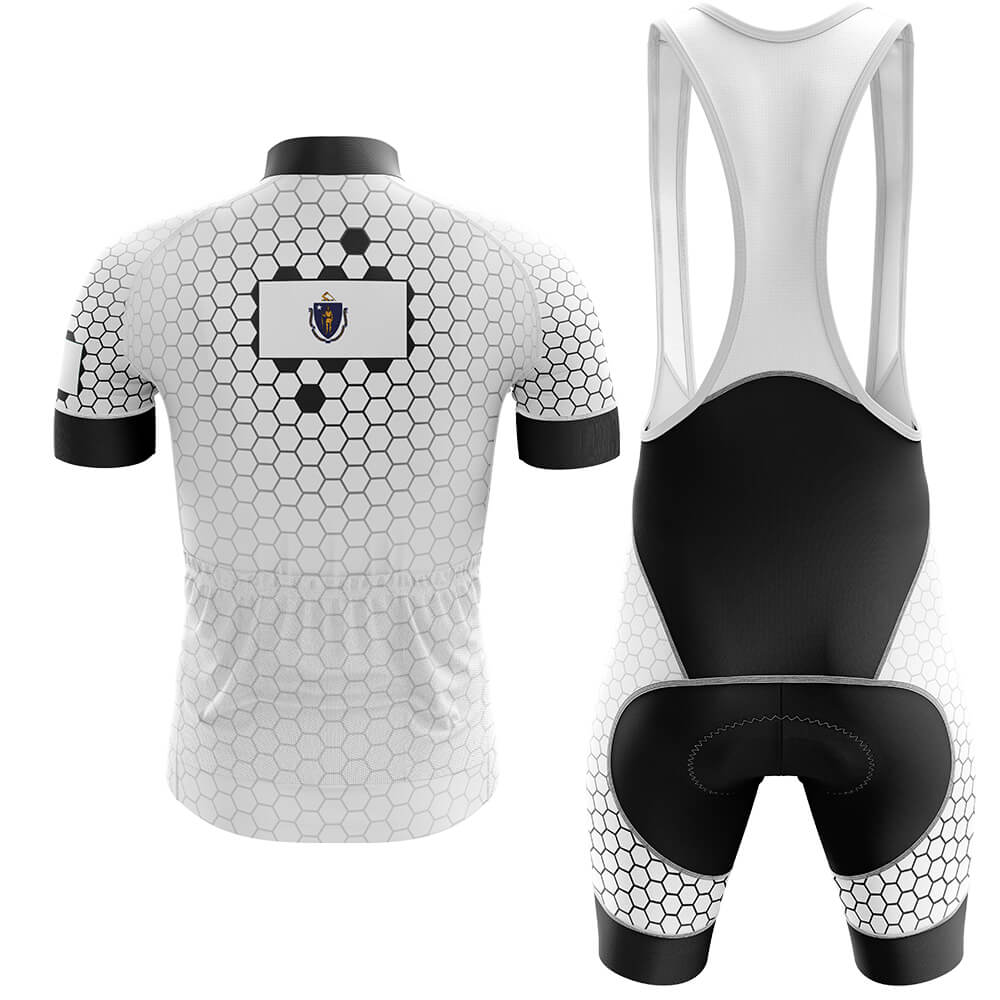 Massachusetts V7 - Men's Cycling Kit-Full Set-Global Cycling Gear