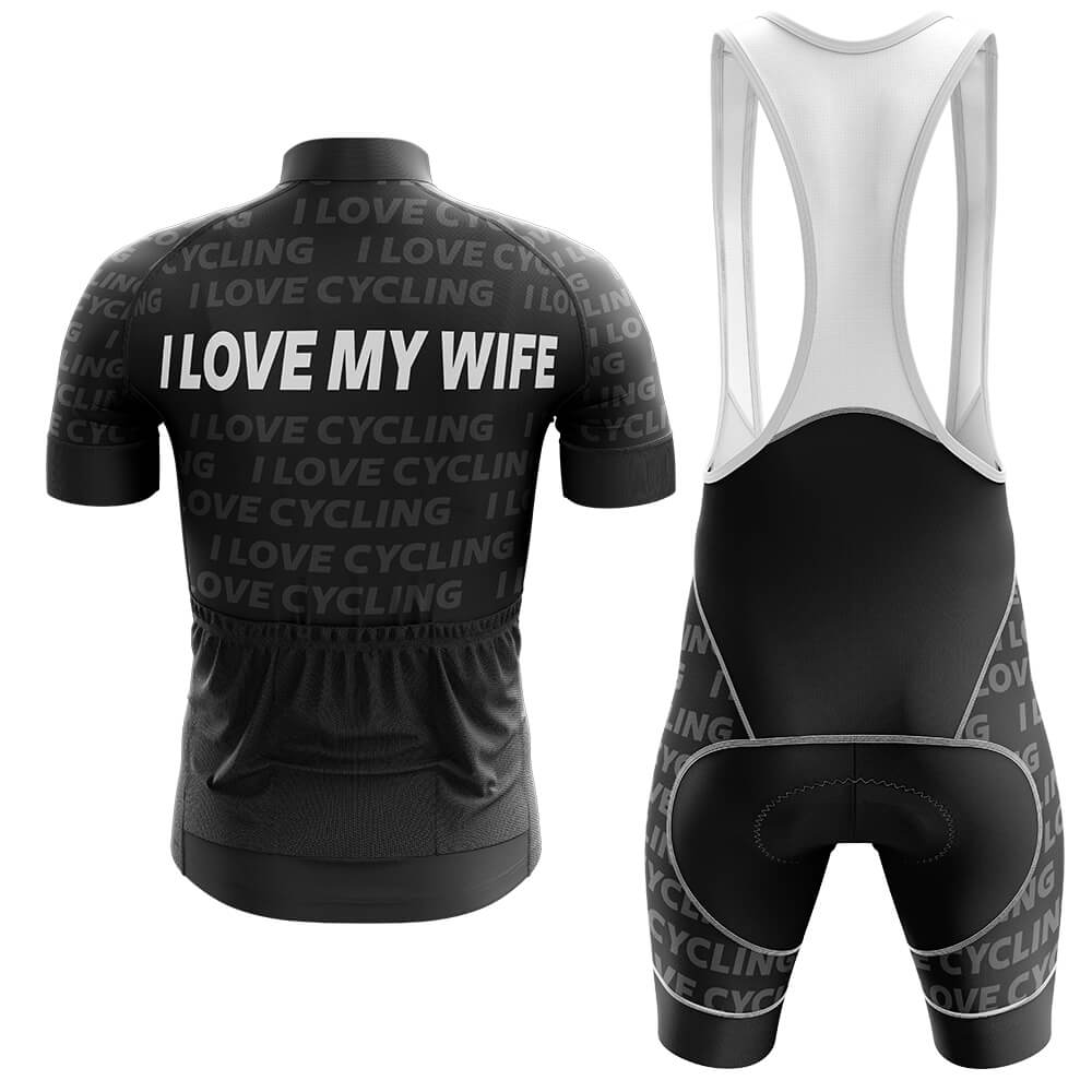 I Love My Wife V3 - Men's Cycling Kit-Full Set-Global Cycling Gear