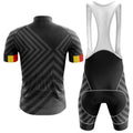 Belgium V13 - Black - Men's Cycling Kit-Full Set-Global Cycling Gear