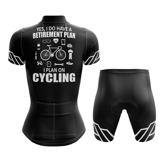 Retirement Plan - Women's Cycling Kit-Full Set-Global Cycling Gear