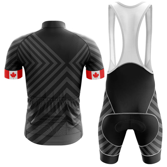 Canada V13 - Black - Men's Cycling Kit-Full Set-Global Cycling Gear