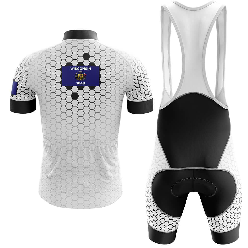 Wisconsin V7 - Men's Cycling Kit-Full Set-Global Cycling Gear