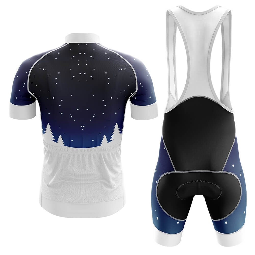 Christmas Old Man Men's Cycling Kit-Jersey + Bibs-Global Cycling Gear