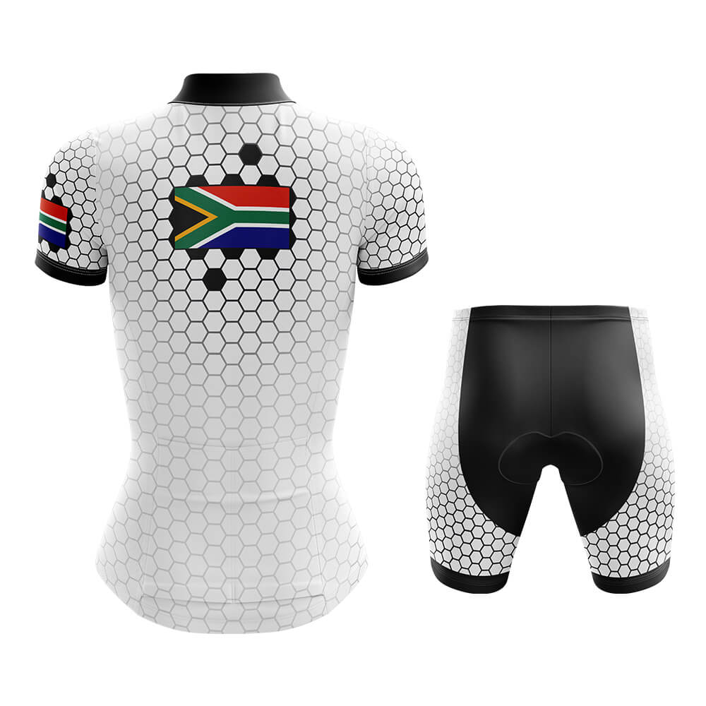 South Africa - Women V7 - Cycling Kit-Full Set-Global Cycling Gear