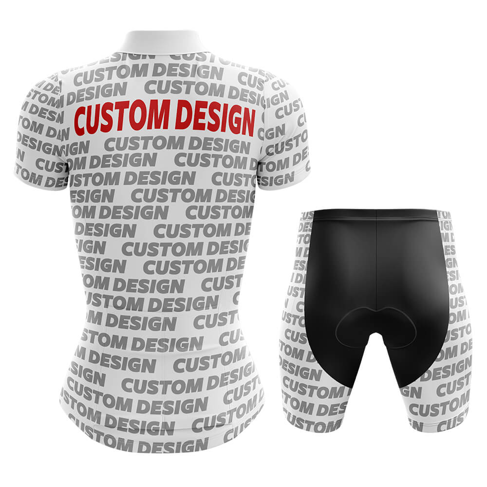 Custom Design - Women Cycling Kit-Full Set-Global Cycling Gear