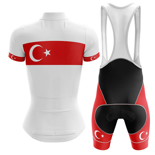 Turkey - Women V4 - Cycling Kit-Jersey + Bib shorts-Global Cycling Gear