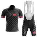 Norway V13 - Black - Men's Cycling Kit-Full Set-Global Cycling Gear