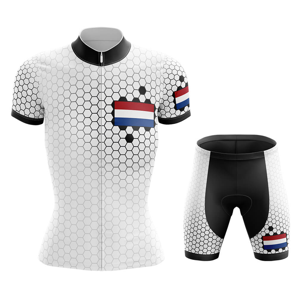 Netherlands - Women V5 - Cycling Kit-Full Set-Global Cycling Gear