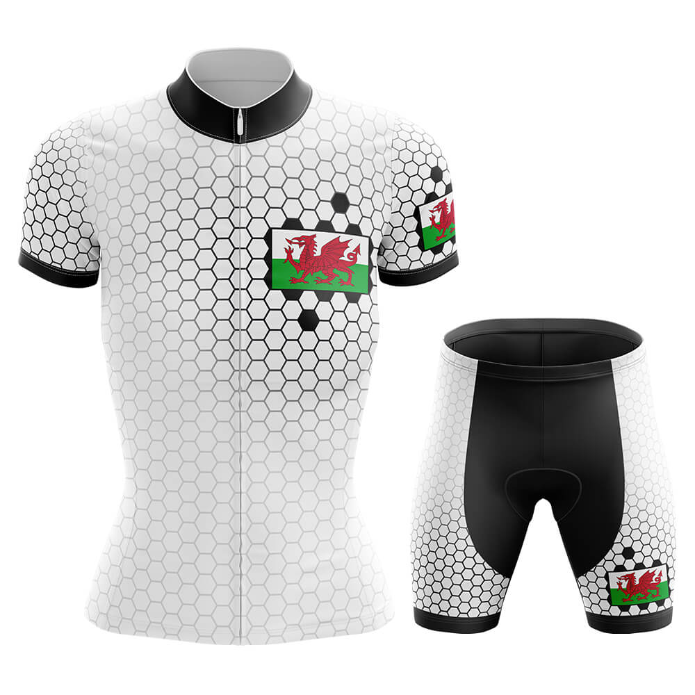 Wales - Women V5 - Cycling Kit-Full Set-Global Cycling Gear