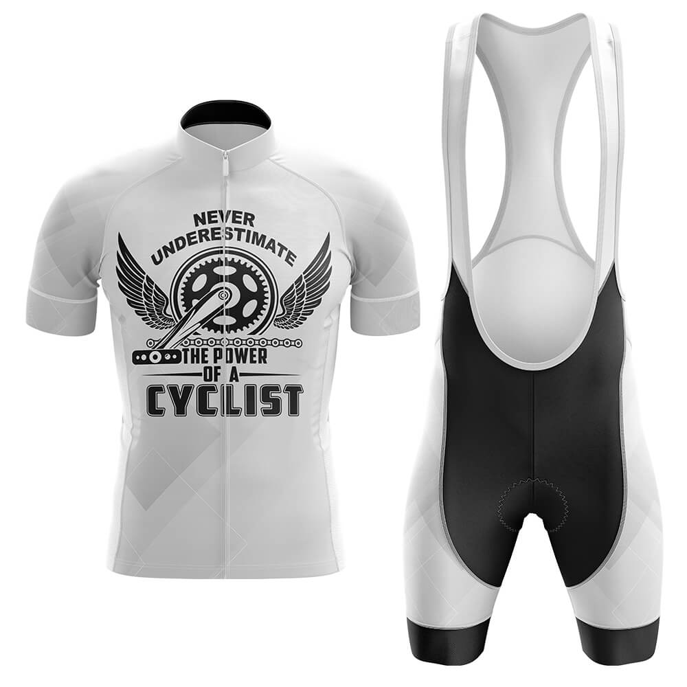 The Power Of A Cyclist - Men's Cycling Kit-Full Set-Global Cycling Gear