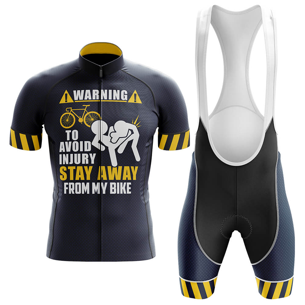 Safety Warning - Men's Cycling Kit-Full Set-Global Cycling Gear