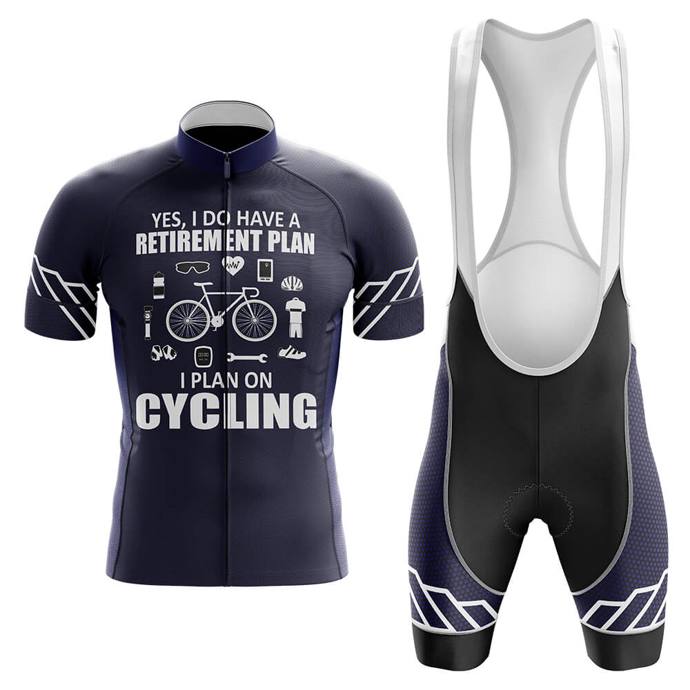 Retirement Plan - Men's Cycling Kit-Full Set-Global Cycling Gear