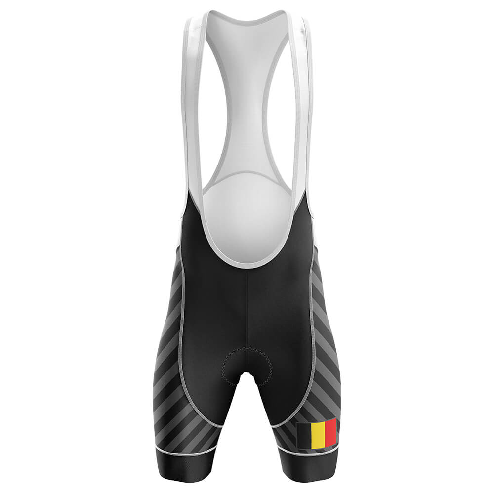 Belgium V13 - Black - Men's Cycling Kit-Bibs Only-Global Cycling Gear