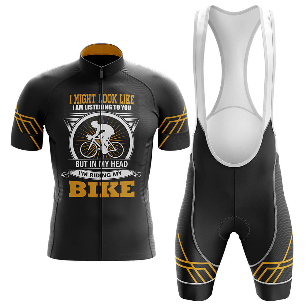 In My Head Men's Cycling Kit-Full Set-Global Cycling Gear