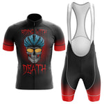 Riding With Death - Men's Cycling Kit-Jersey + Bibs-Global Cycling Gear