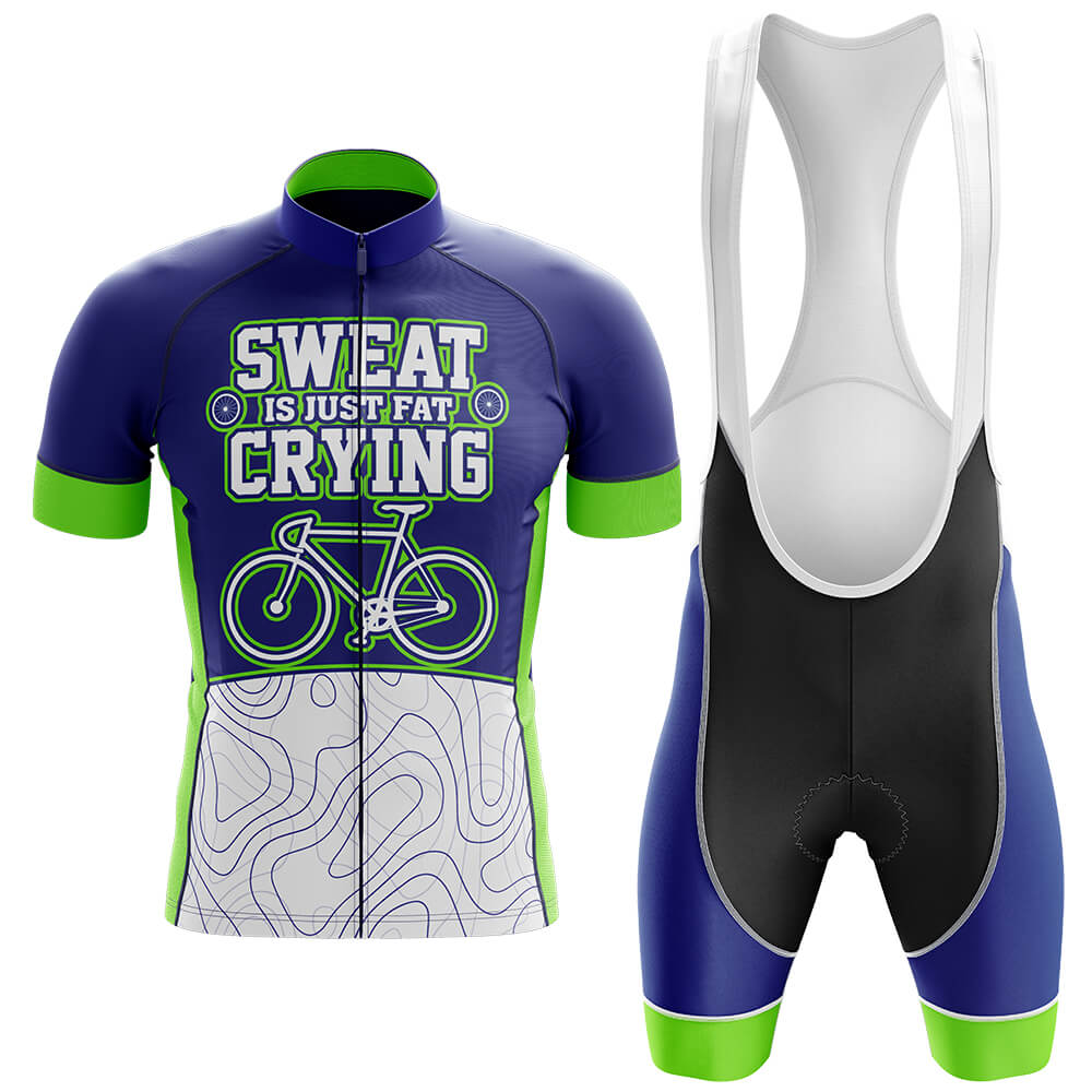 Fat Crying - Men's Cycling Kit-Jersey + Bibs-Global Cycling Gear