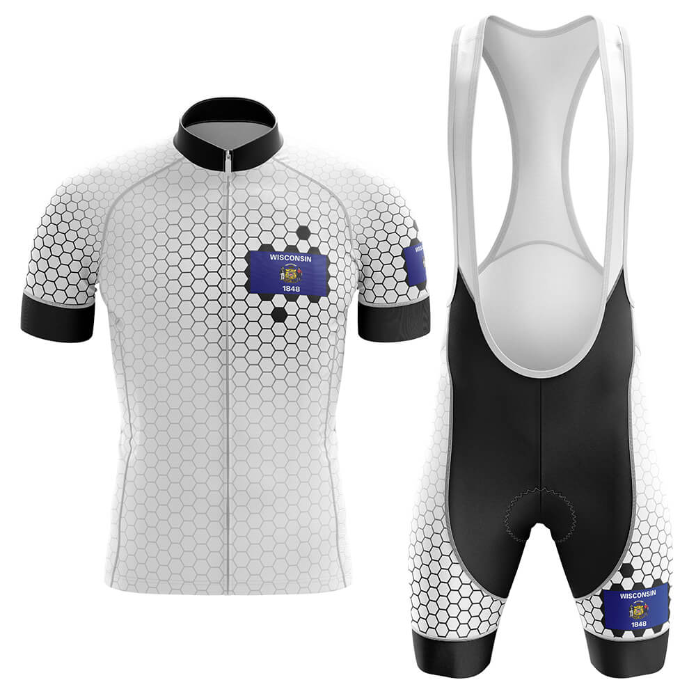 Wisconsin V7 - Men's Cycling Kit-Full Set-Global Cycling Gear