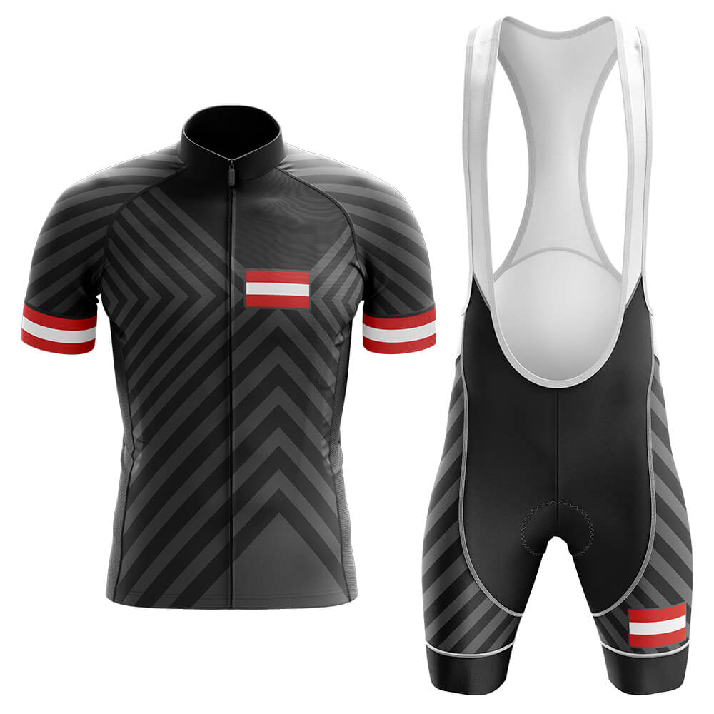 Austria V13 - Black - Men's Cycling Kit-Full Set-Global Cycling Gear