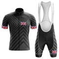 United Kingdom V13 - Black - Men's Cycling Kit-Full Set-Global Cycling Gear