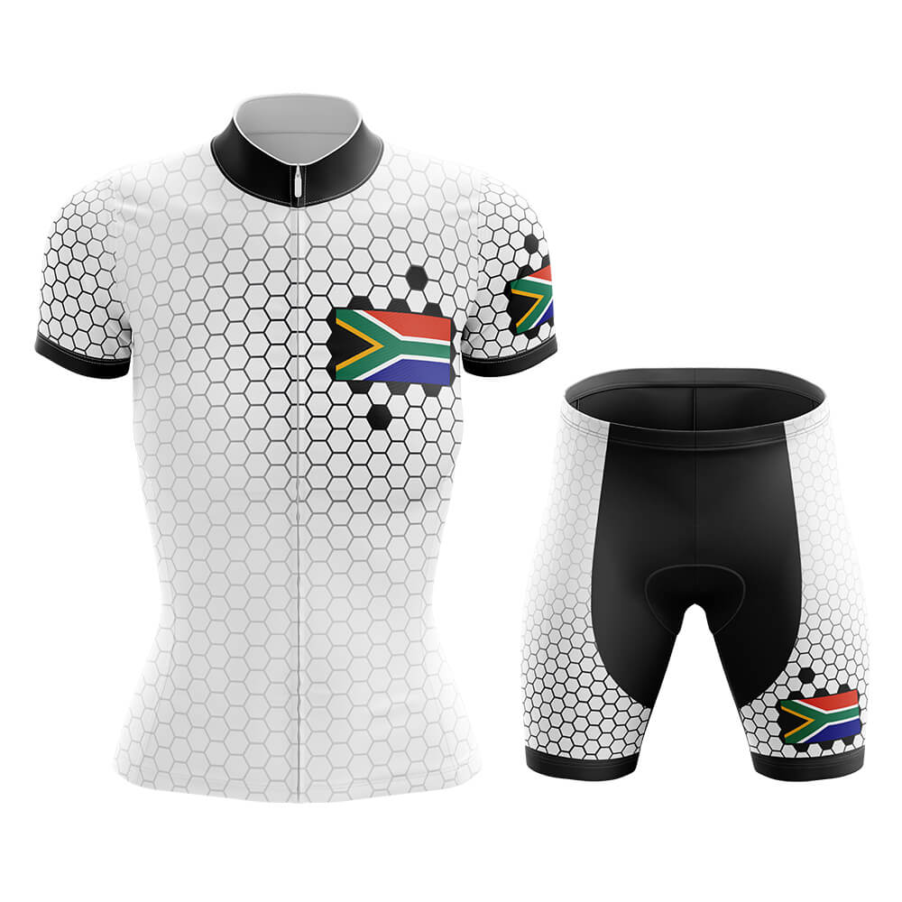 South Africa - Women V7 - Cycling Kit-Full Set-Global Cycling Gear