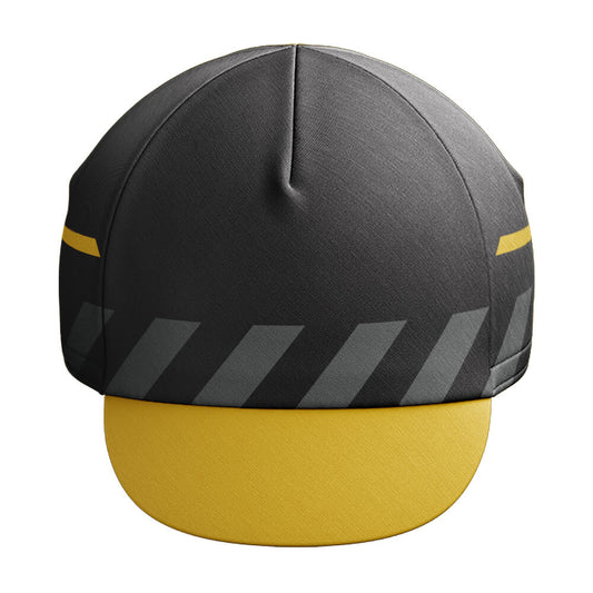 Black Yellow Cycling Cap-Global Cycling Gear