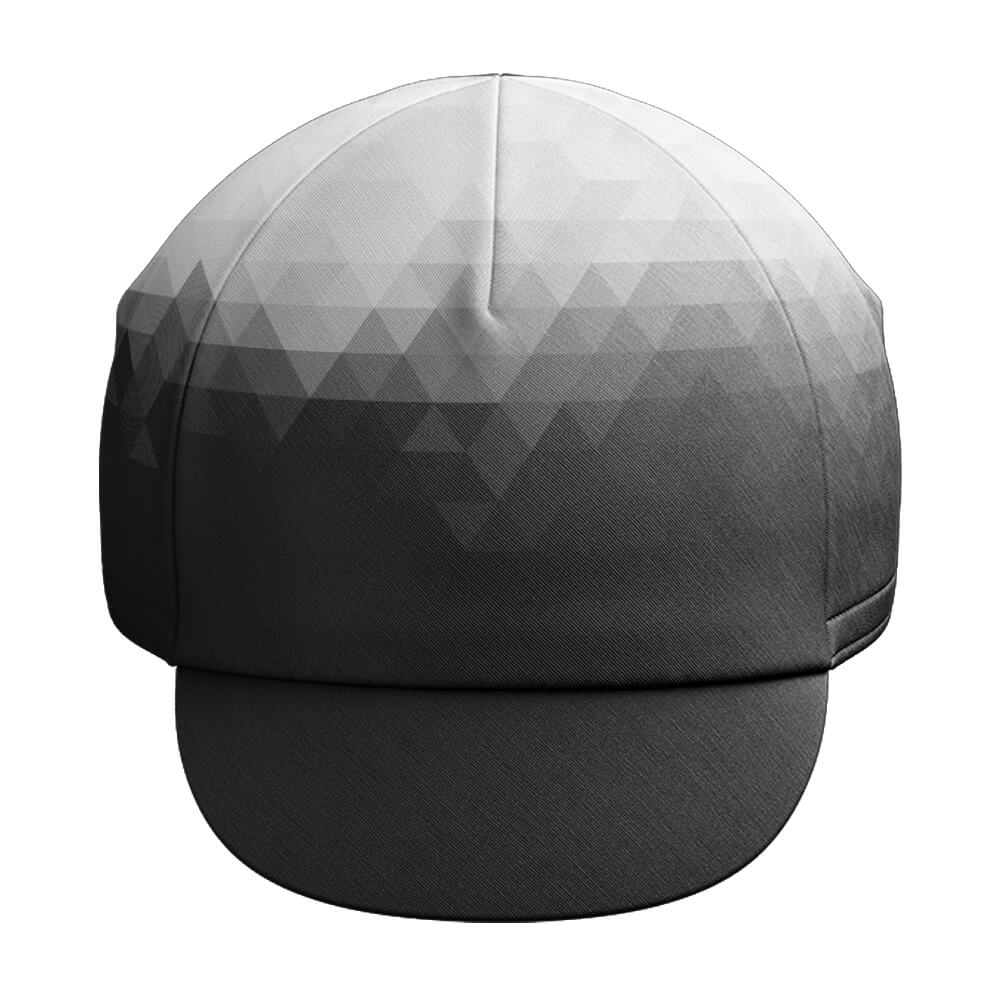 Black White Cycling Cap-Global Cycling Gear