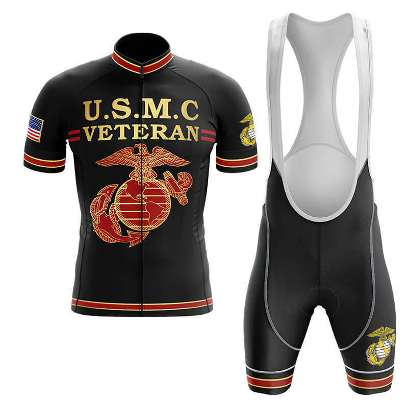 U.S. Marine Corps Veteran - Men's Cycling Kit-Full Set-Global Cycling Gear