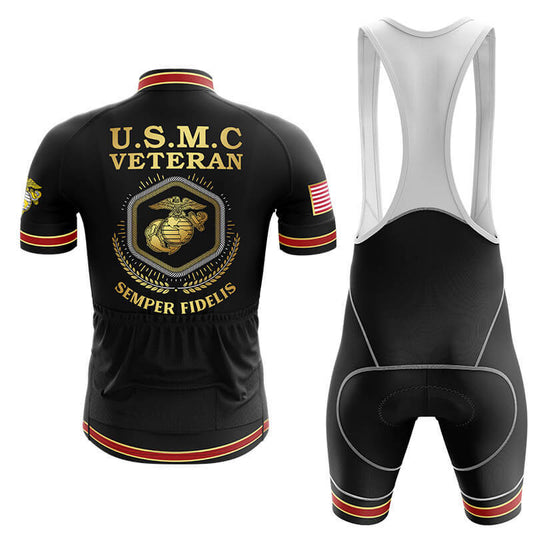 U.S. Marine Corps Veteran - Men's Cycling Kit-Full Set-Global Cycling Gear