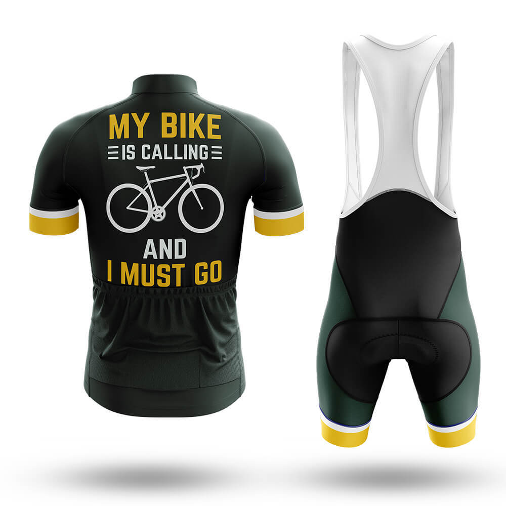 My Bike Is Calling - Men's Cycling Kit-Full Set-Global Cycling Gear