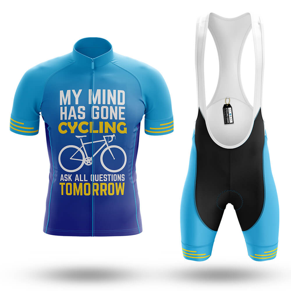 My Mind Has Gone Cycling - Men's Cycling Kit-Full Set-Global Cycling Gear