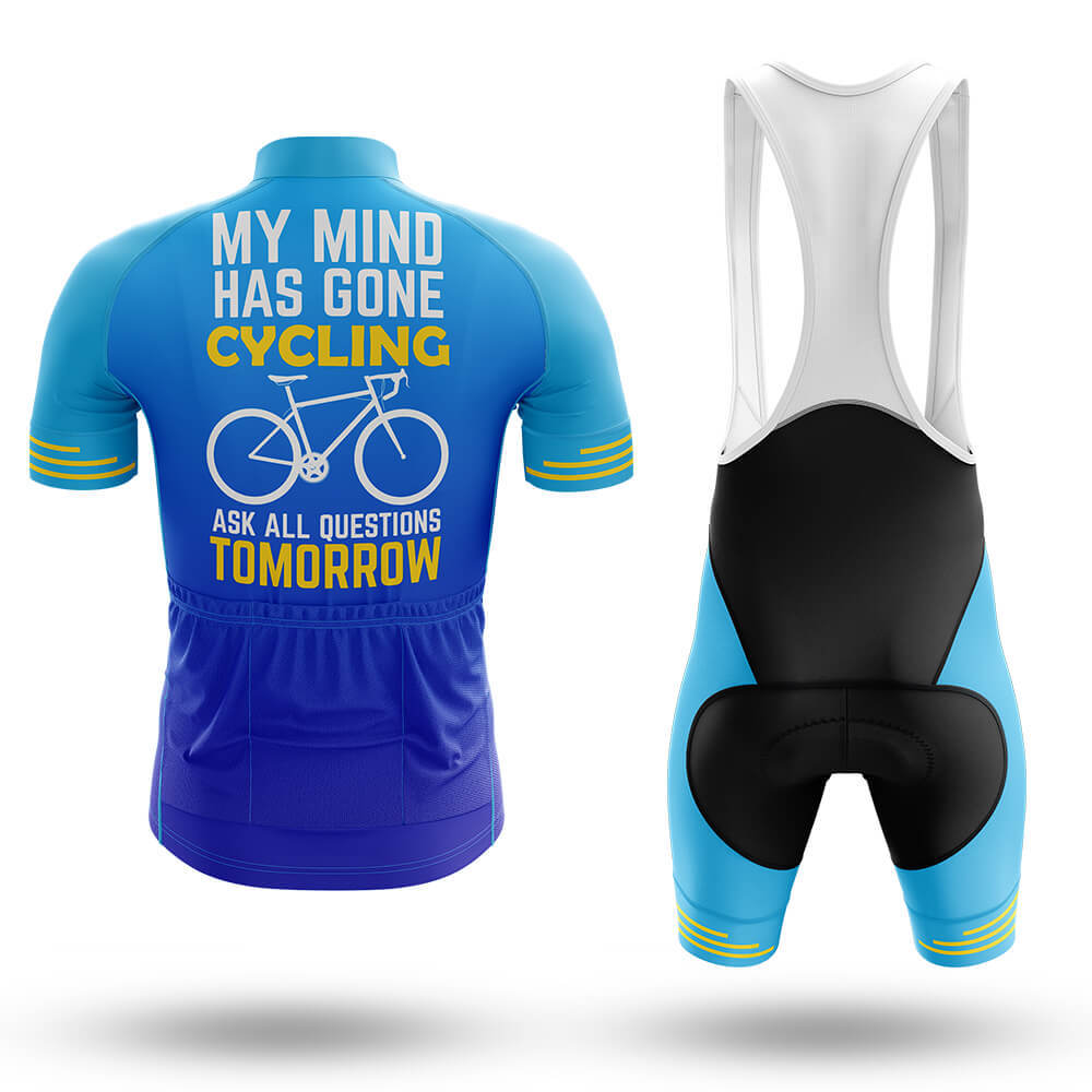 My Mind Has Gone Cycling - Men's Cycling Kit-Full Set-Global Cycling Gear