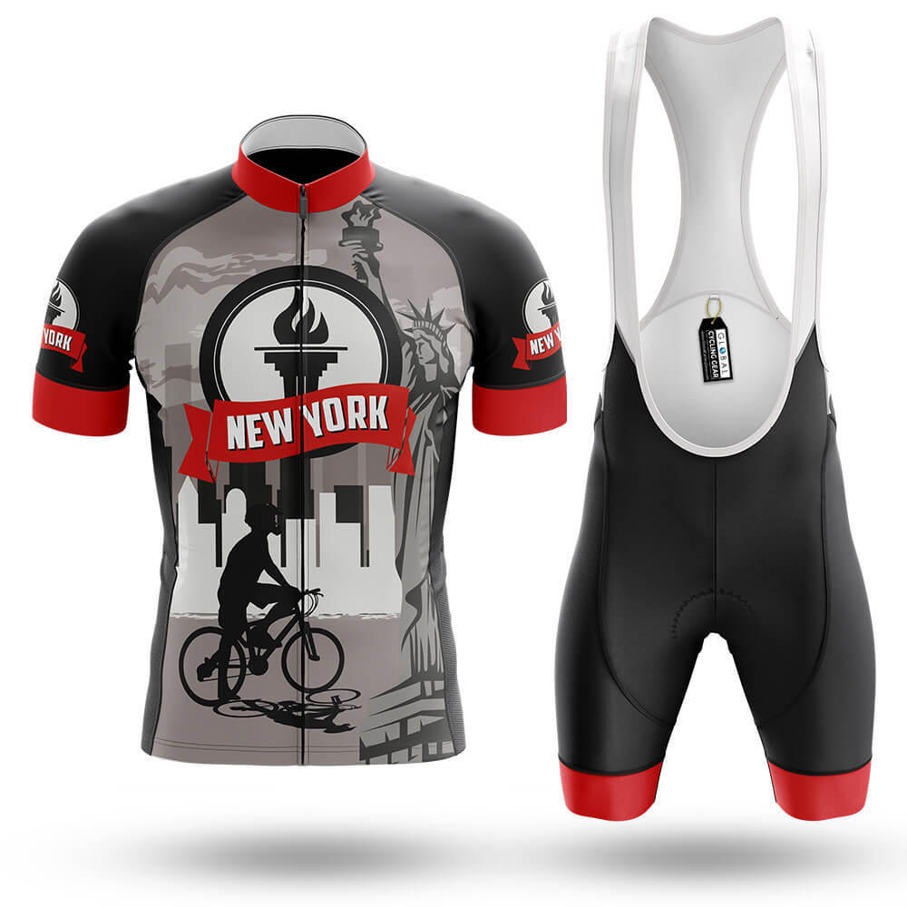 New York City - Men's Cycling Kit-Full Set-Global Cycling Gear