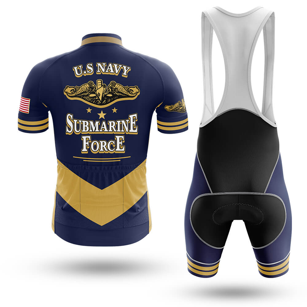 U.S. Navy Submarine Force - Men's Cycling Kit Bike Jersey and Bib