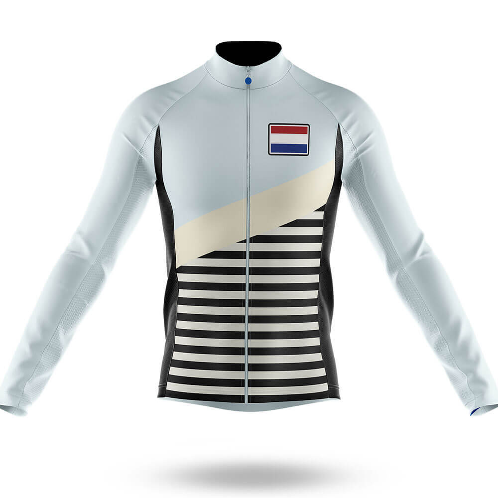 Netherlands S3 - Men's Cycling Kit-Long Sleeve Jersey-Global Cycling Gear