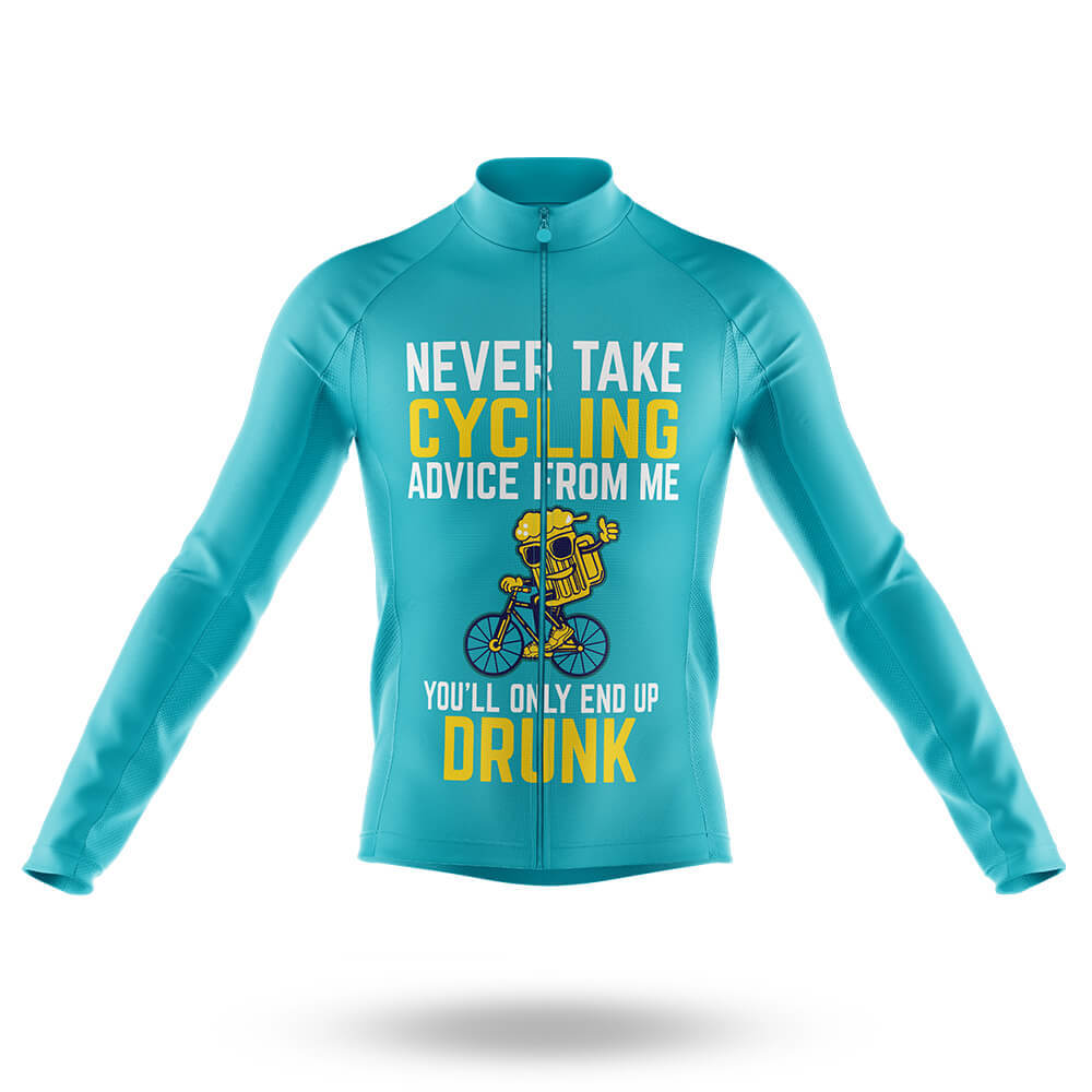 Never Take Cycling - Men's Cycling Kit-Long Sleeve Jersey-Global Cycling Gear