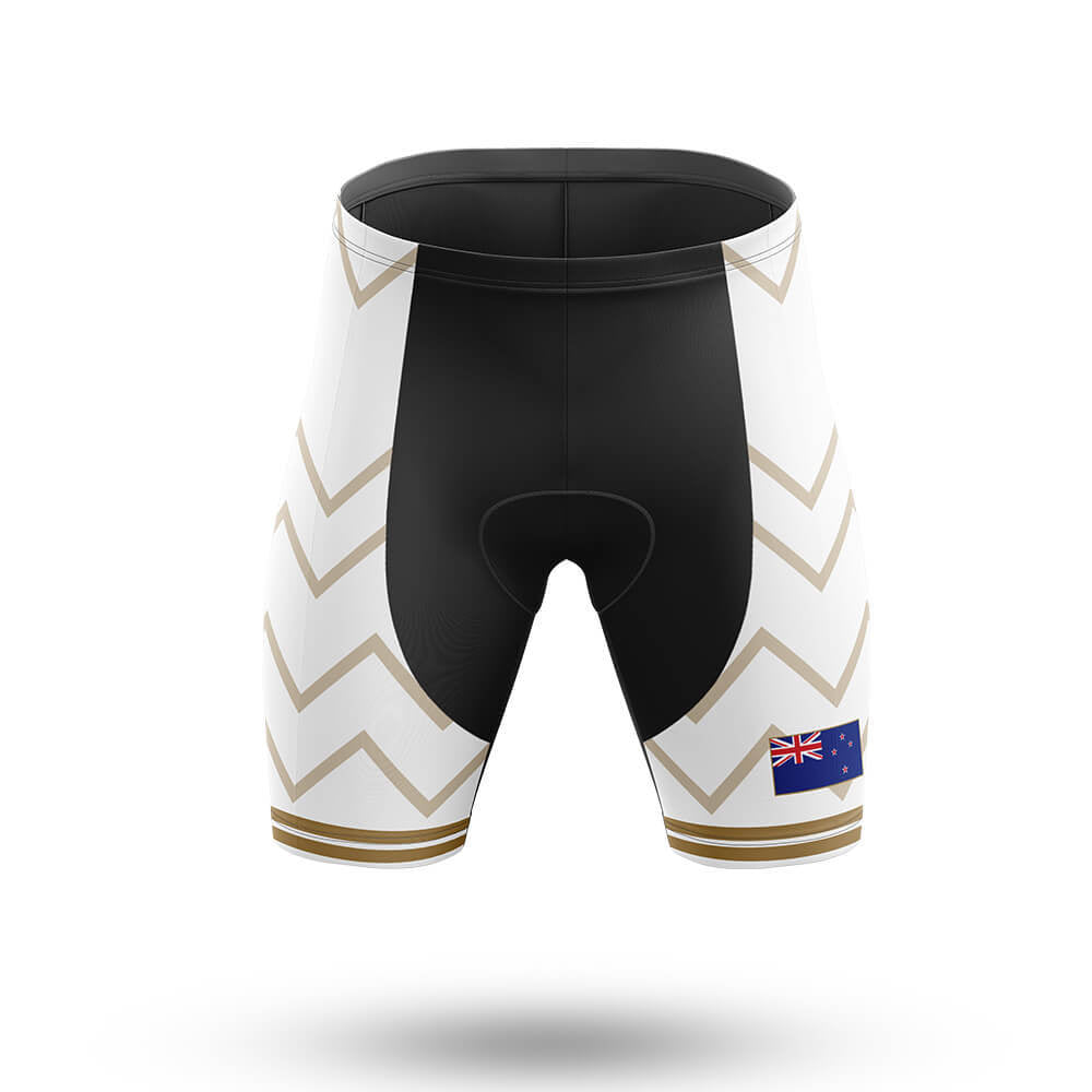 New Zealand - Women V17 - White - Cycling Kit-Shorts Only-Global Cycling Gear