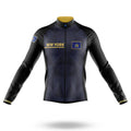 New York S2- Men's Cycling Kit-Long Sleeve Jersey-Global Cycling Gear