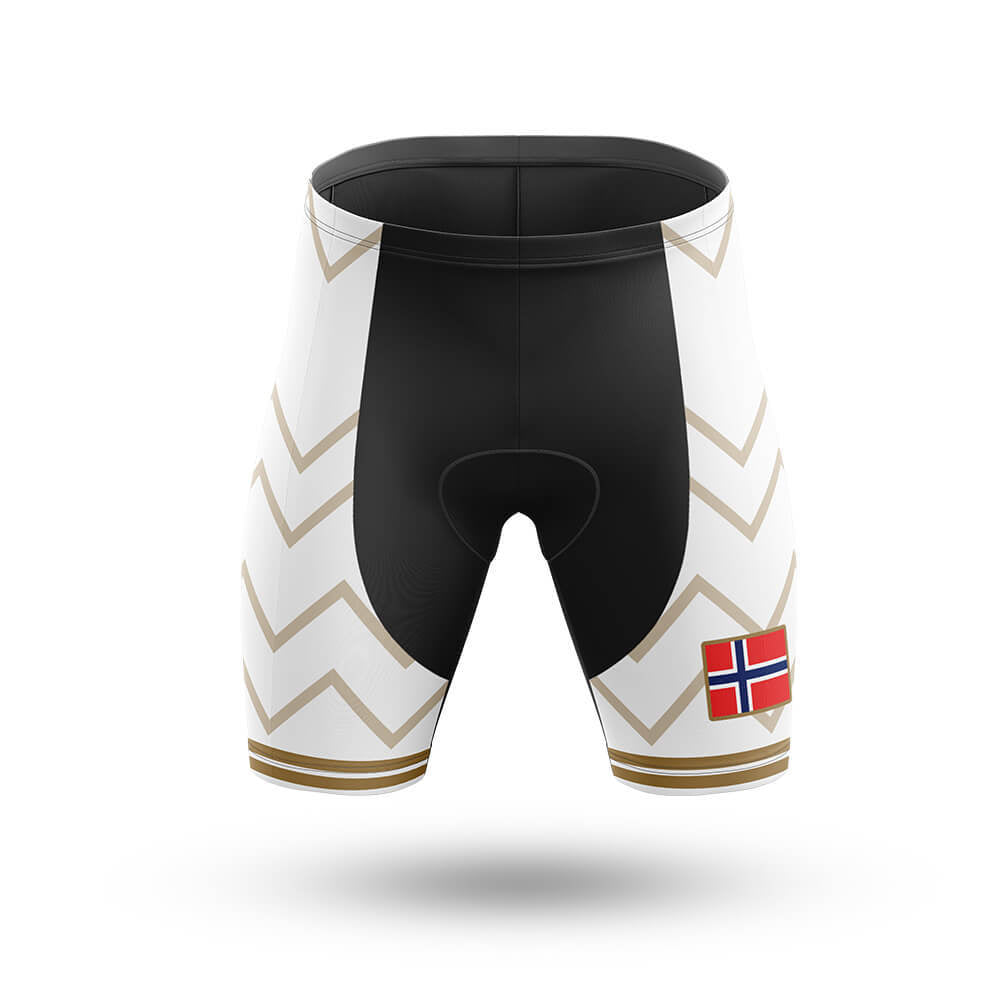 Norway - Women V17 - White - Cycling Kit-Shorts Only-Global Cycling Gear