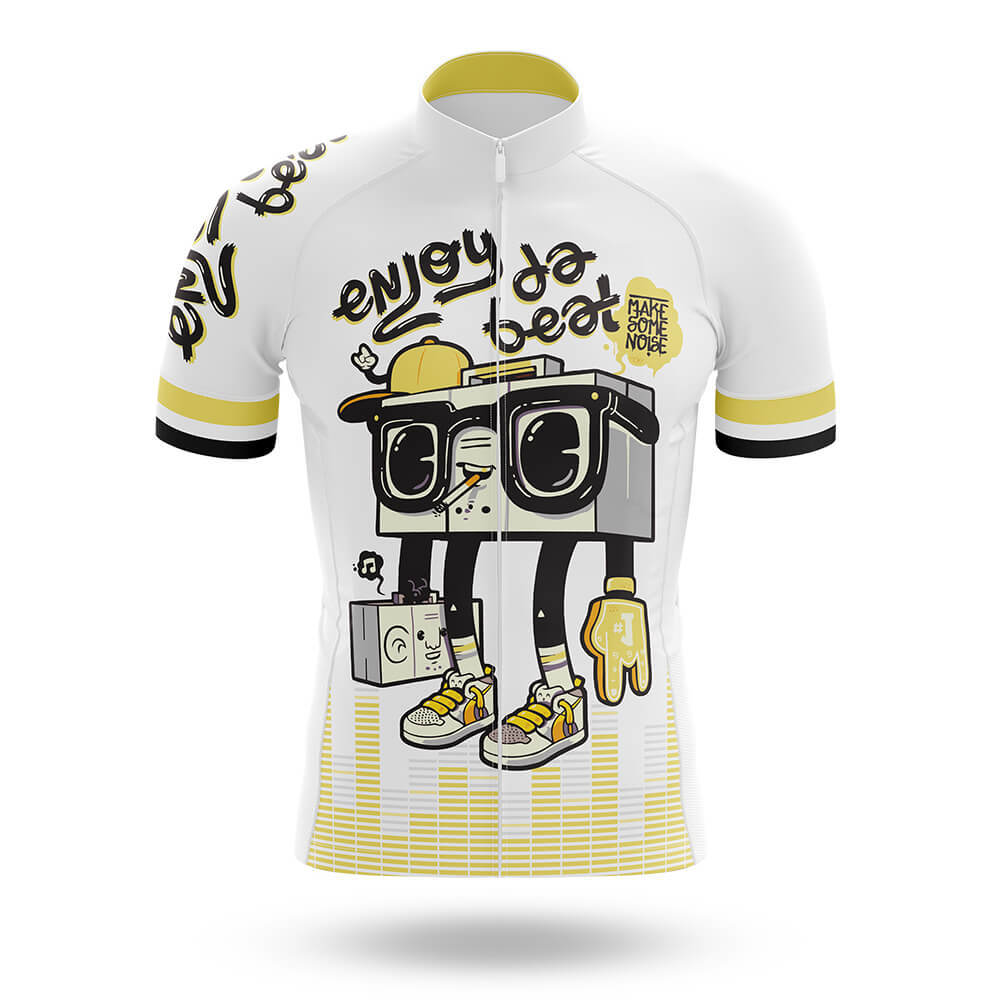 Enjoy Da Beat - Men's Cycling Kit-Jersey Only-Global Cycling Gear