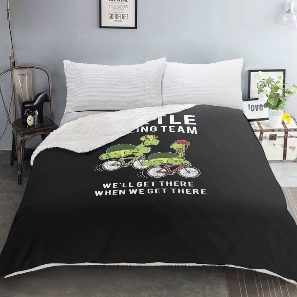 Turtle Cycling Team V4 - Blanket-Small (30"x40")-Global Cycling Gear