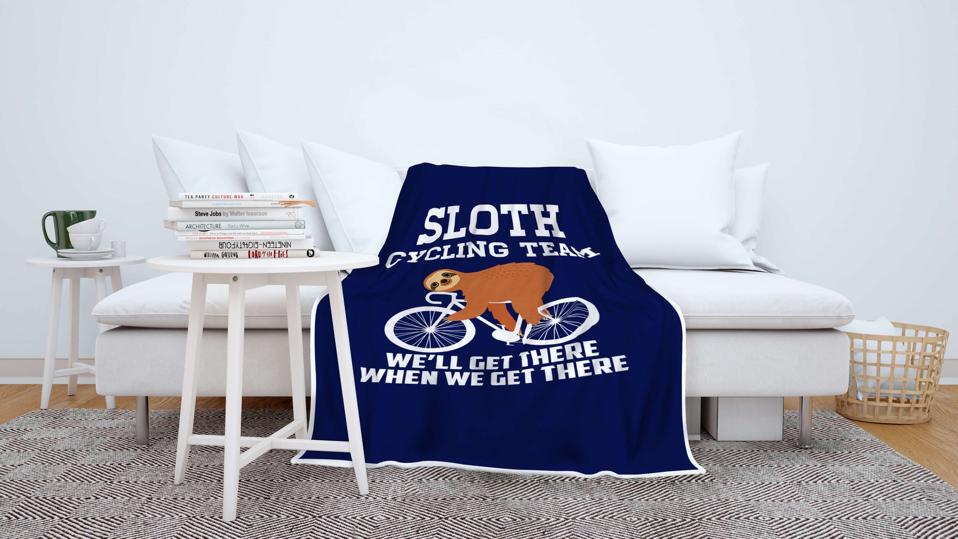 Sloth Cycling Team - Blanket-Small (30"x40")-Global Cycling Gear