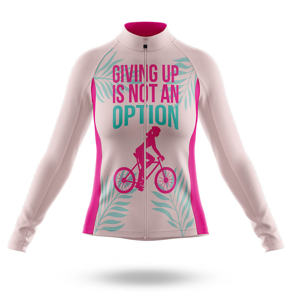 Not An Option - Women- Cycling Kit-Long Sleeve Jersey-Global Cycling Gear