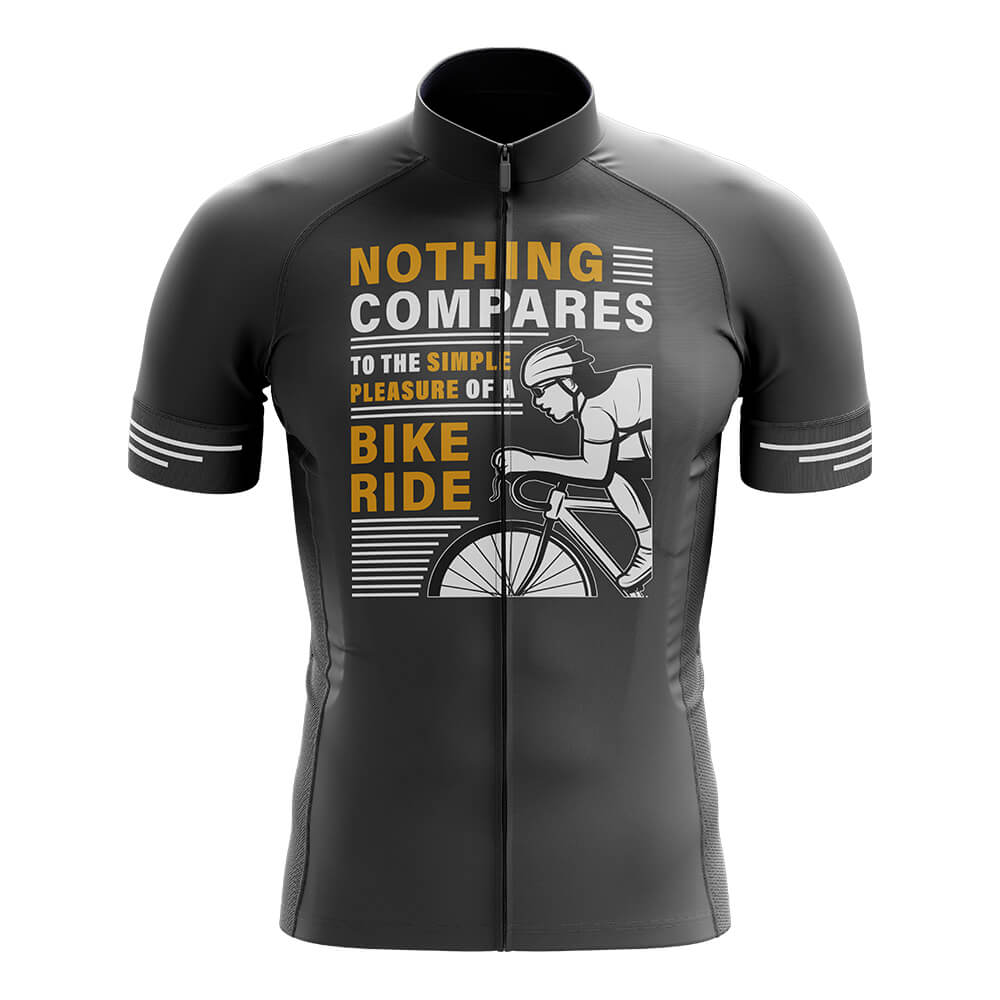 The Pleasure Of A Bike Ride - Men's Cycling Kit-Jersey Only-Global Cycling Gear