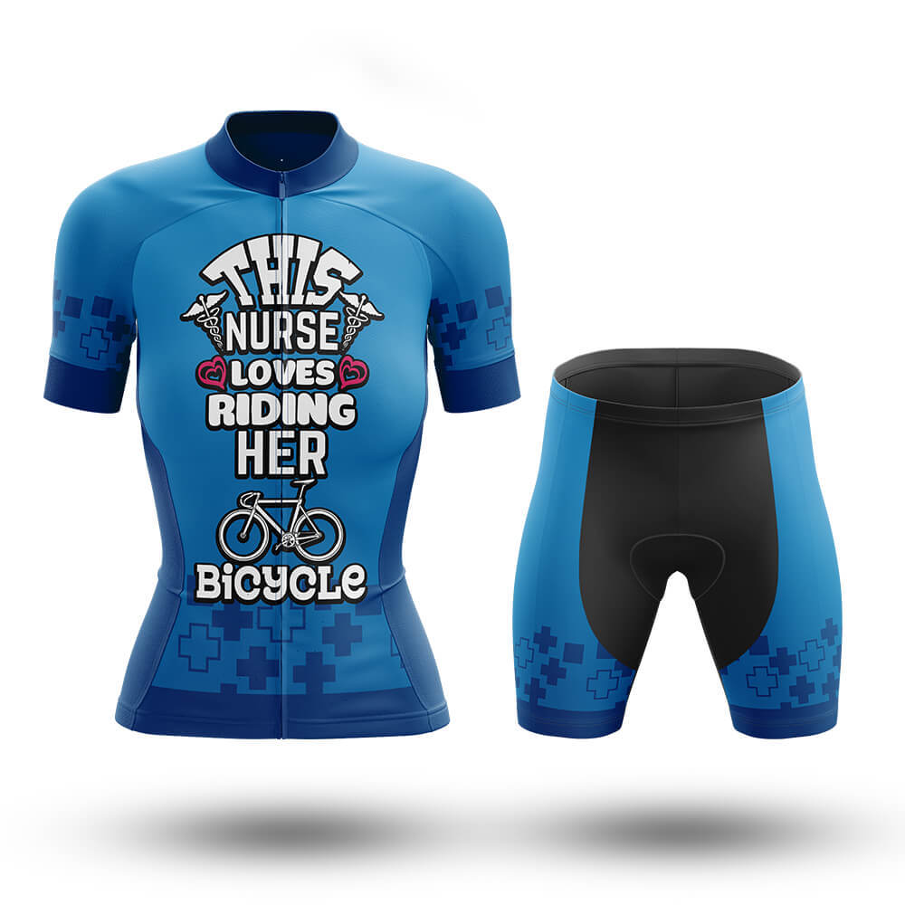 This Nurse Loves Cycling - Cycling Kit-Full Set-Global Cycling Gear
