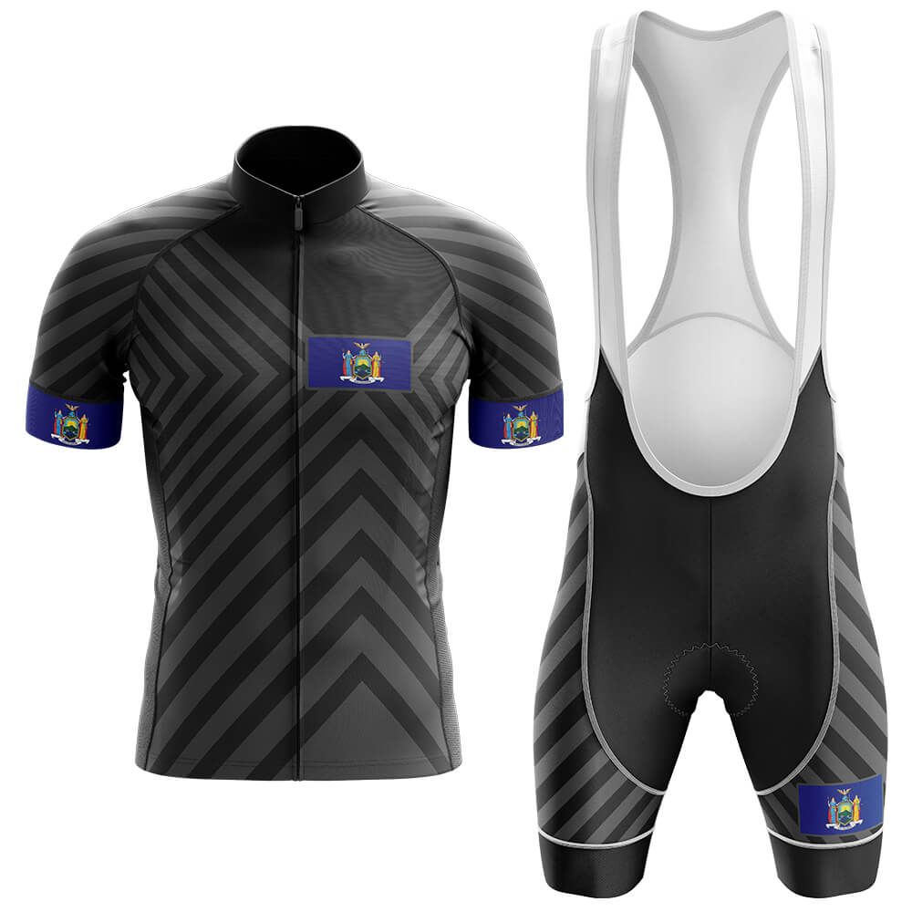 New York V13 - Black - Men's Cycling Kit-Full Set-Global Cycling Gear