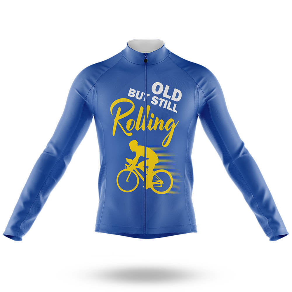Old But Still Rolling V3 - Men's Cycling Kit-Long Sleeve Jersey-Global Cycling Gear