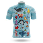 Under The Sea - Men's Cycling Kit-Jersey Only-Global Cycling Gear