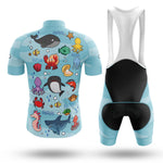 Under The Sea - Men's Cycling Kit-Full Set-Global Cycling Gear