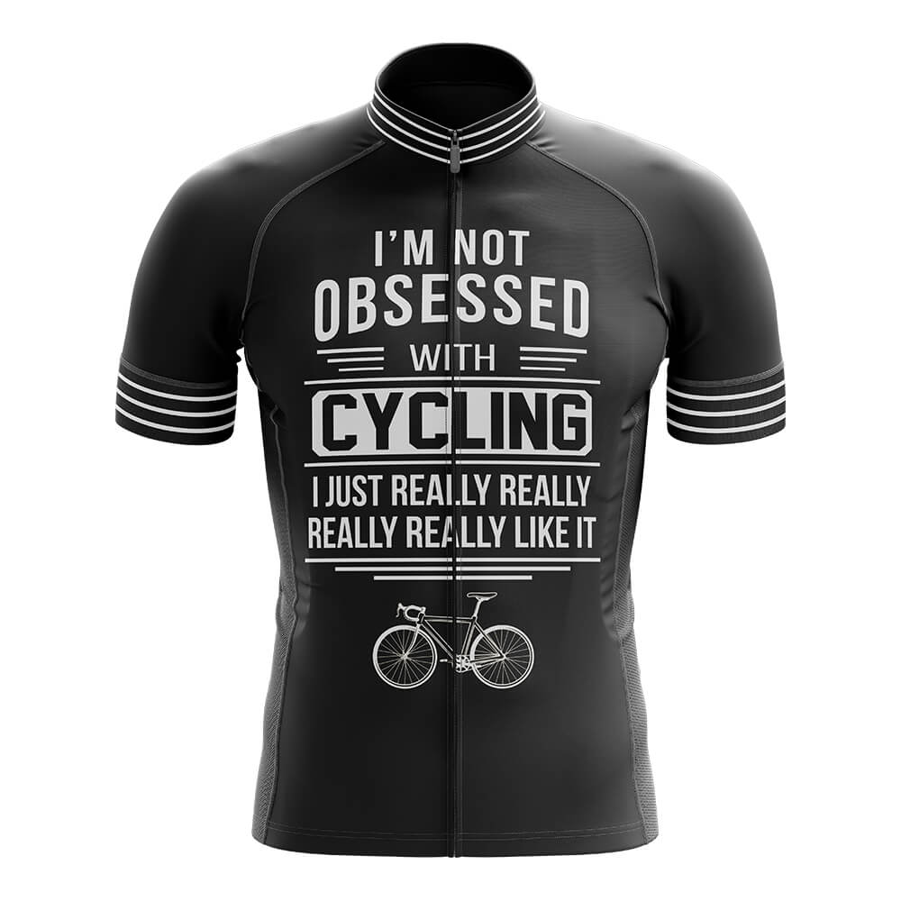I like cycling - Men's Cycling Kit-Jersey Only-Global Cycling Gear