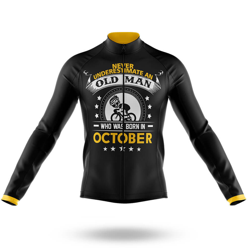 October - Men's Cycling Kit-Long Sleeve Jersey-Global Cycling Gear